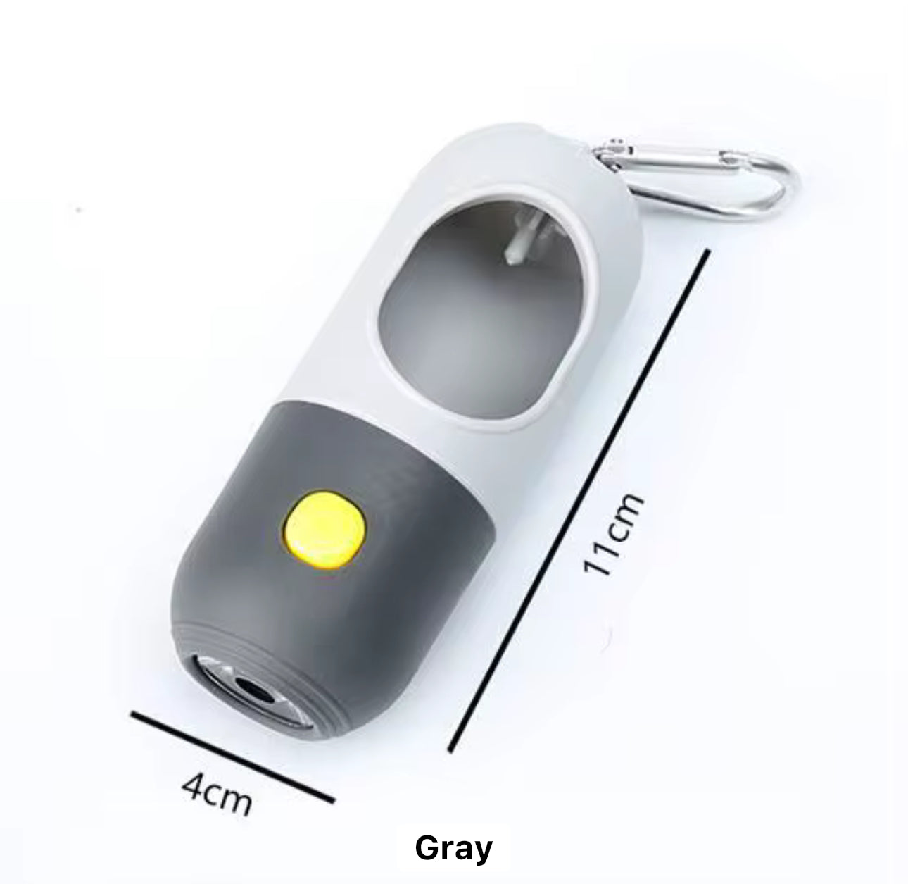 Poop Bag Dispenser with LED Flashlight*