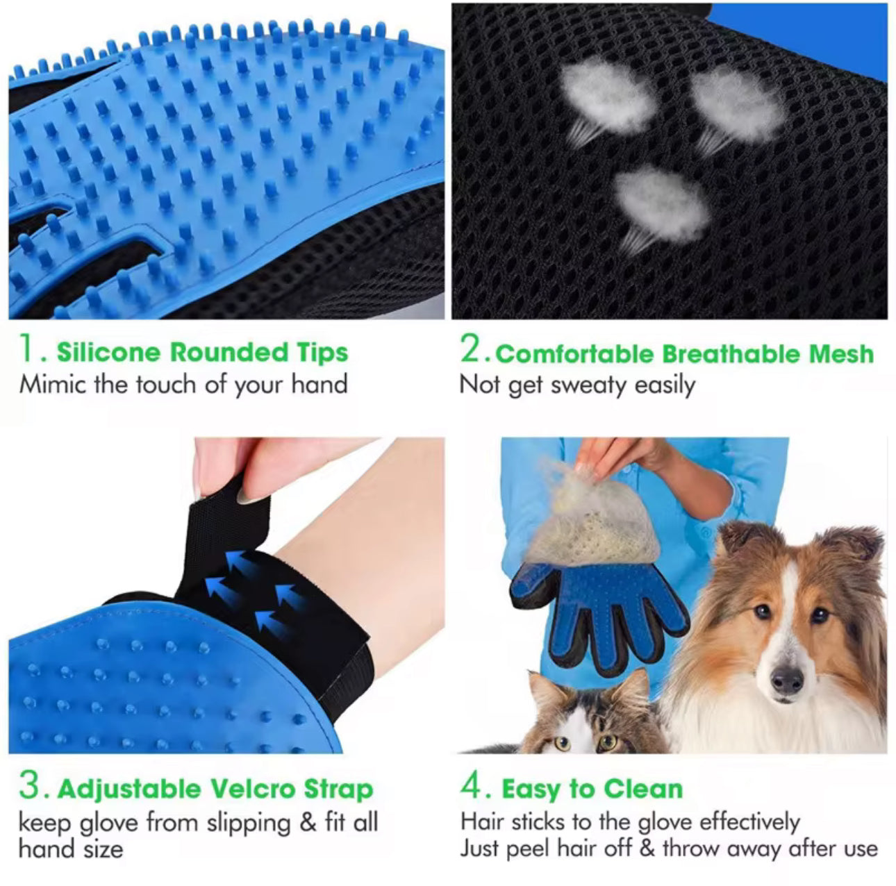 PET GROOMING GLOVE