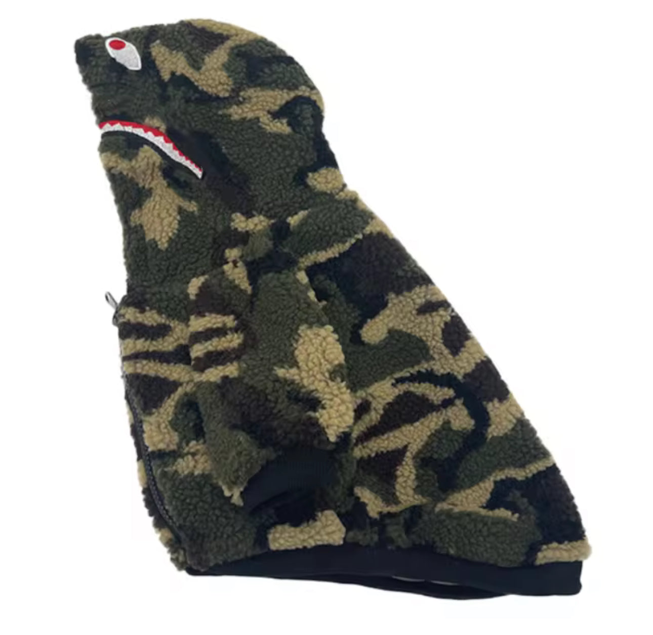 CAMOUFLAGE DOG DESIGNER JACKET