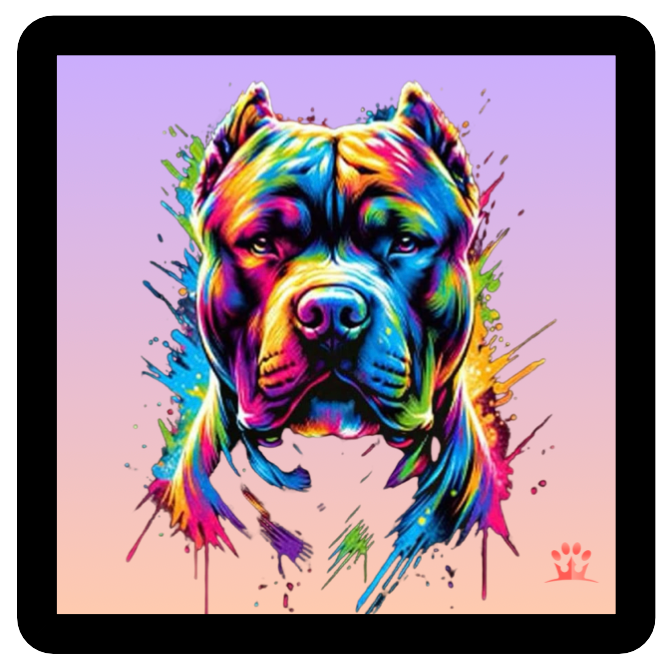 COLORFUL AMERICAN BULLY PATCH