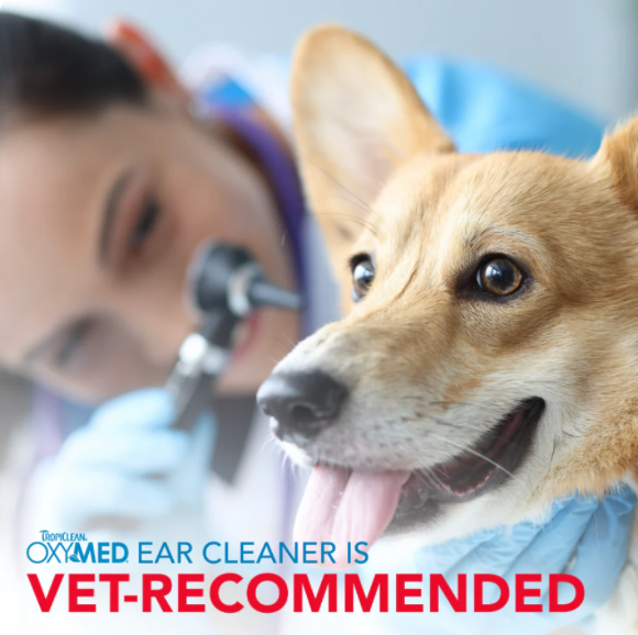 TROPICLEAN OXYMED EAR CLEANER FOR DOGS AND CATS