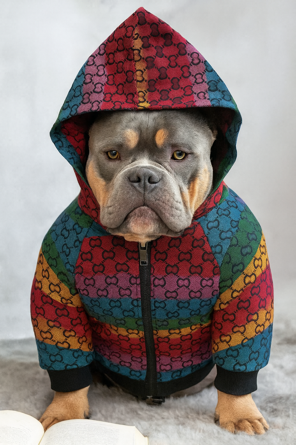 LUXURY COLORFUL PET JACKET