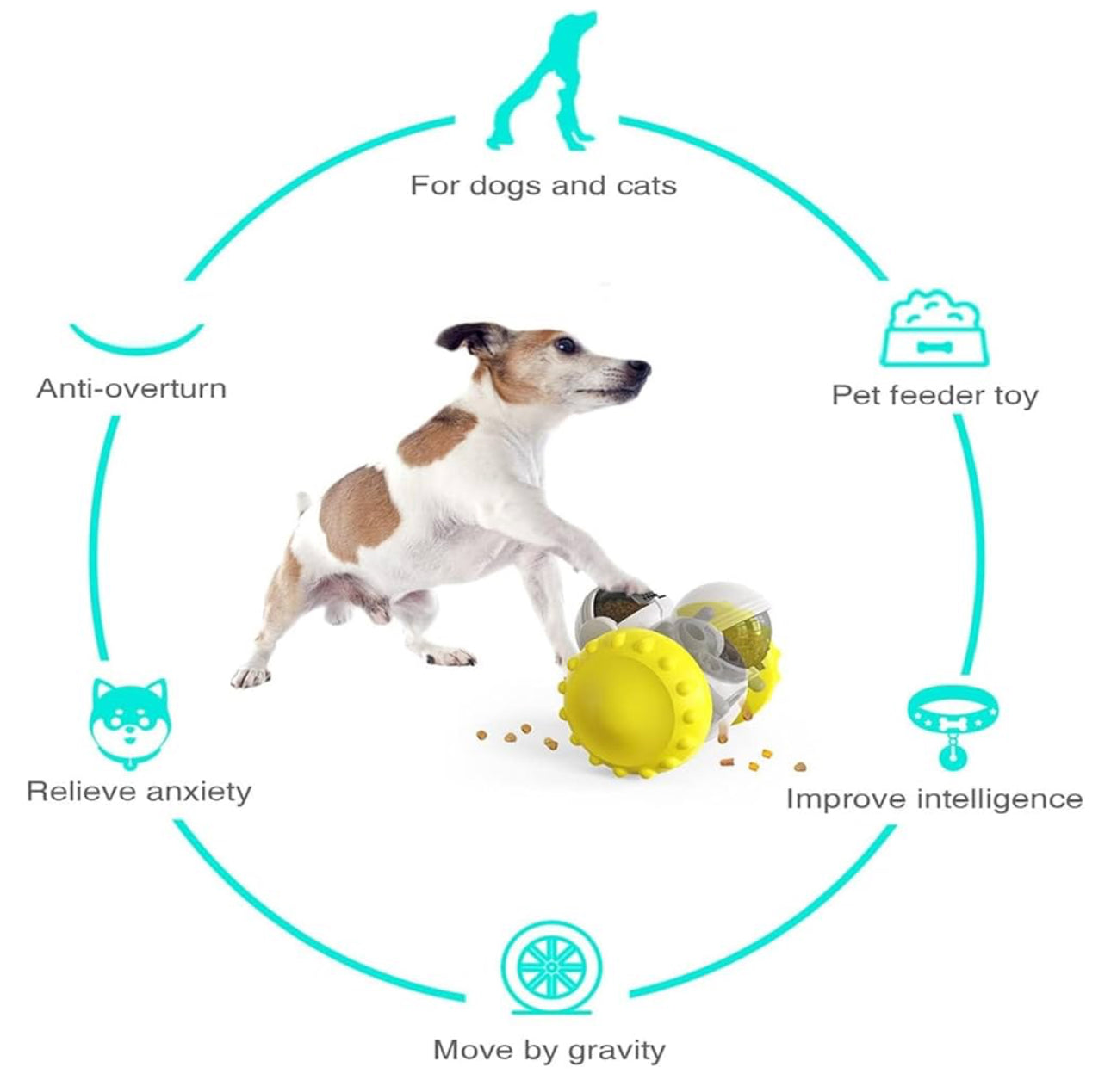 Walking Food Dispenser Toy