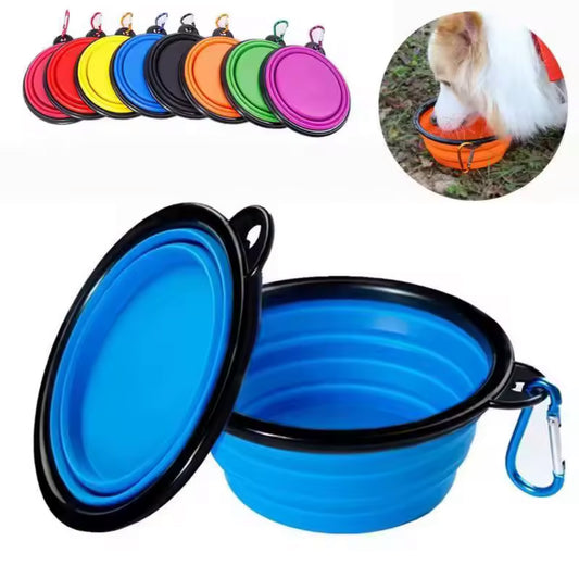 Pet Folding Silicone Bowl