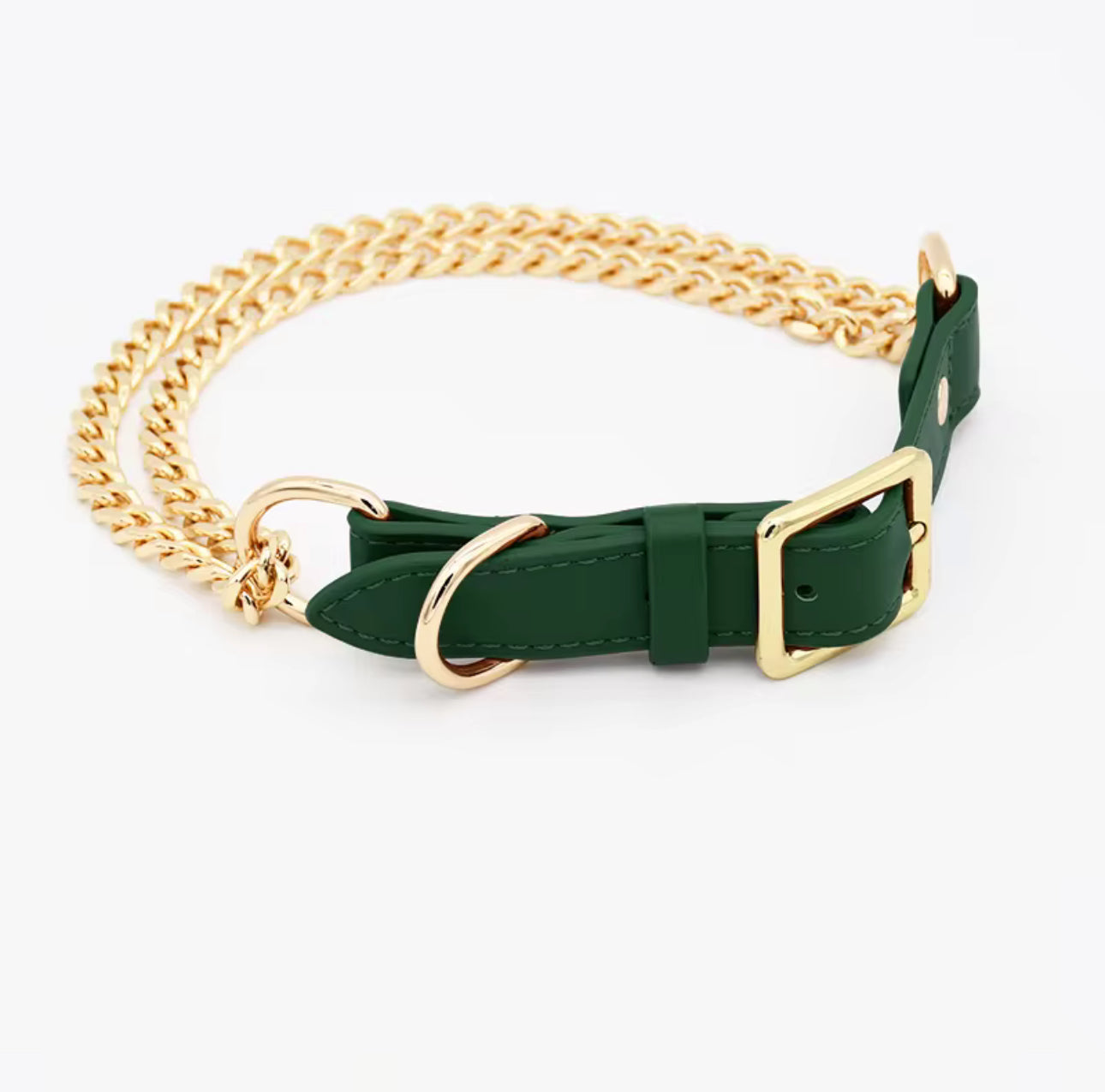 ⭐️NEW ITEM⭐️CHAIN COLLAR AND LEASH SET