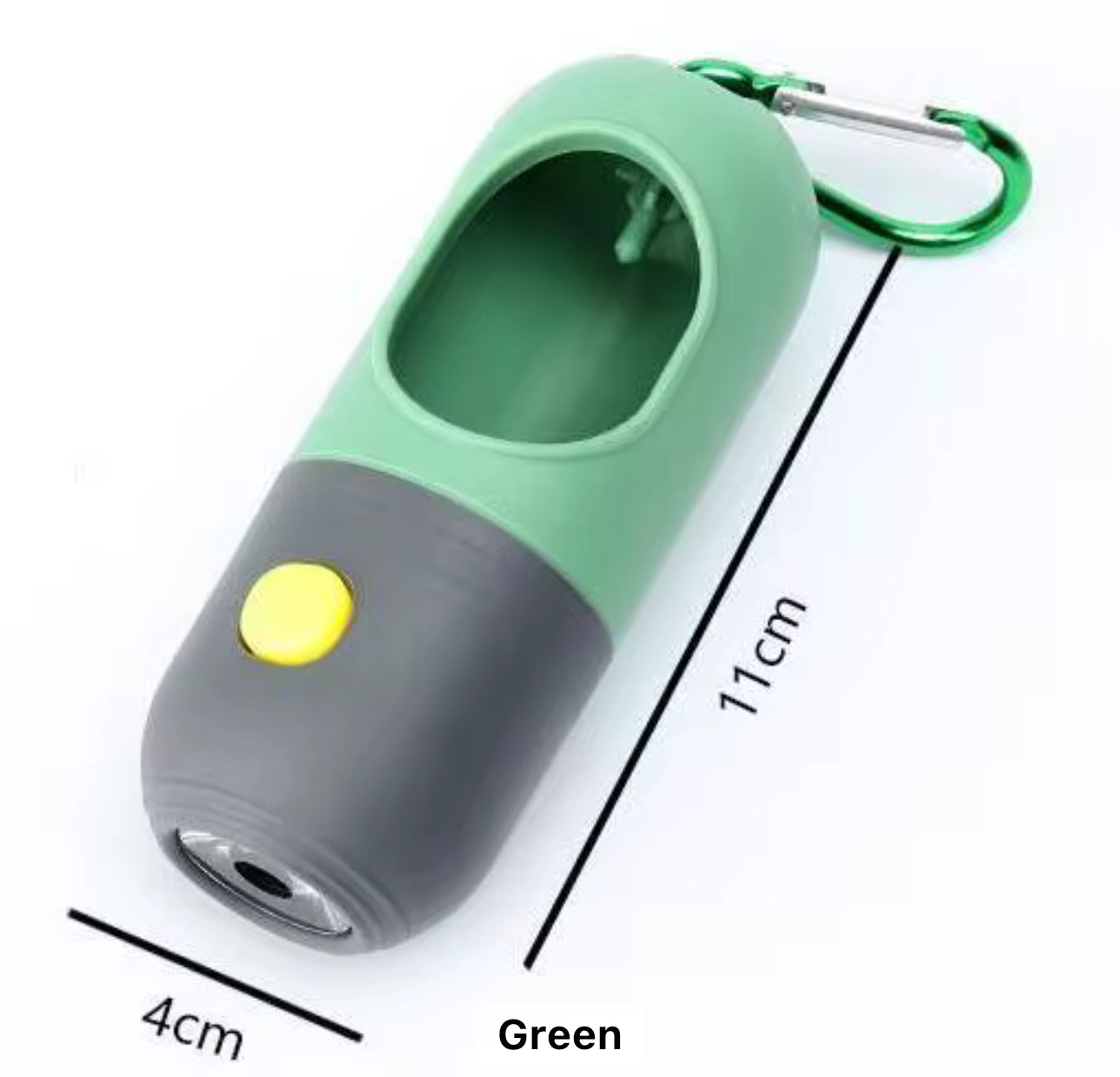 Poop Bag Dispenser with LED Flashlight*