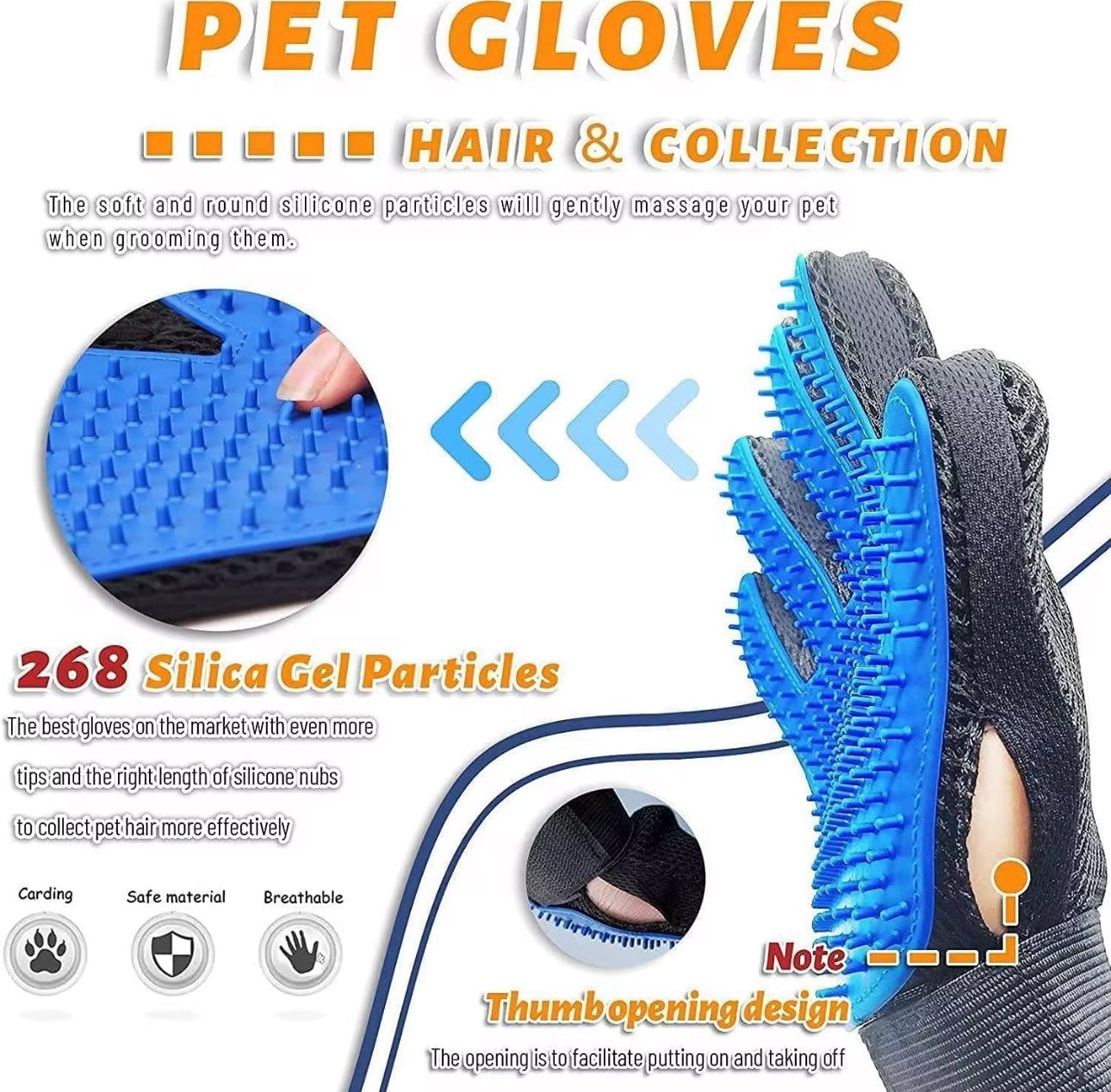PET GROOMING GLOVE