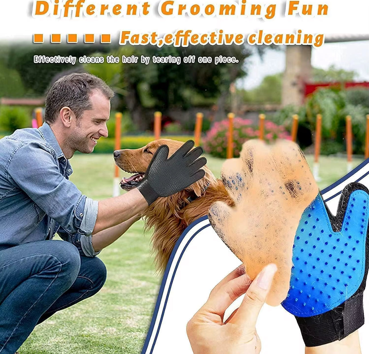 PET GROOMING GLOVE