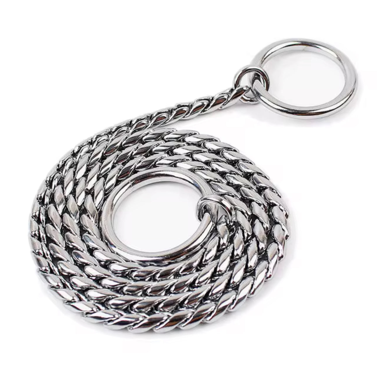 FASHION DOG SNAKE CHAIN-LEASH TRAINING/CHAIN CHOKE