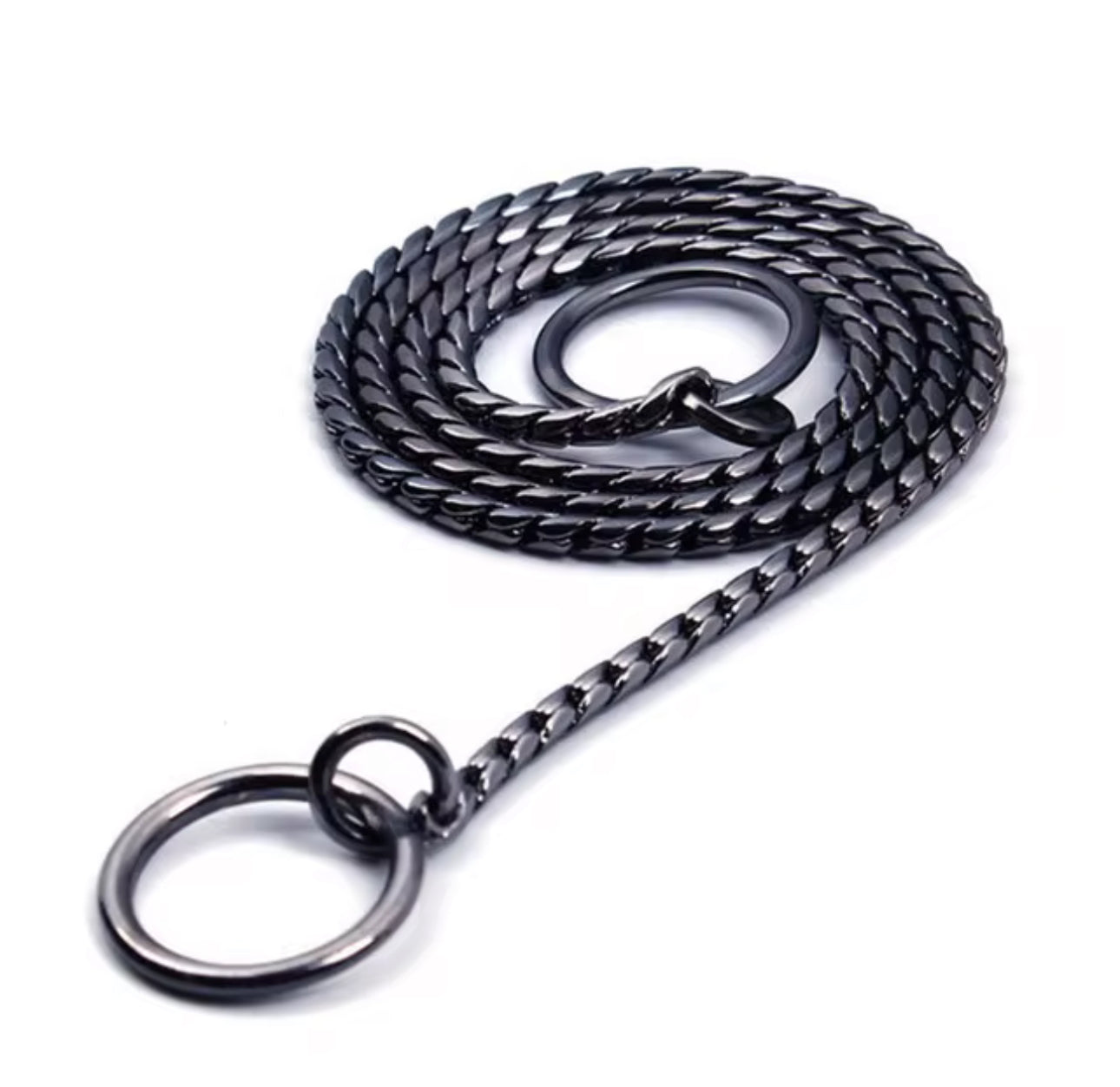 FASHION DOG SNAKE CHAIN-LEASH TRAINING/CHAIN CHOKE