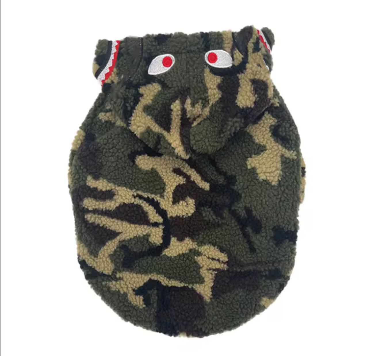 CAMOUFLAGE DOG DESIGNER JACKET