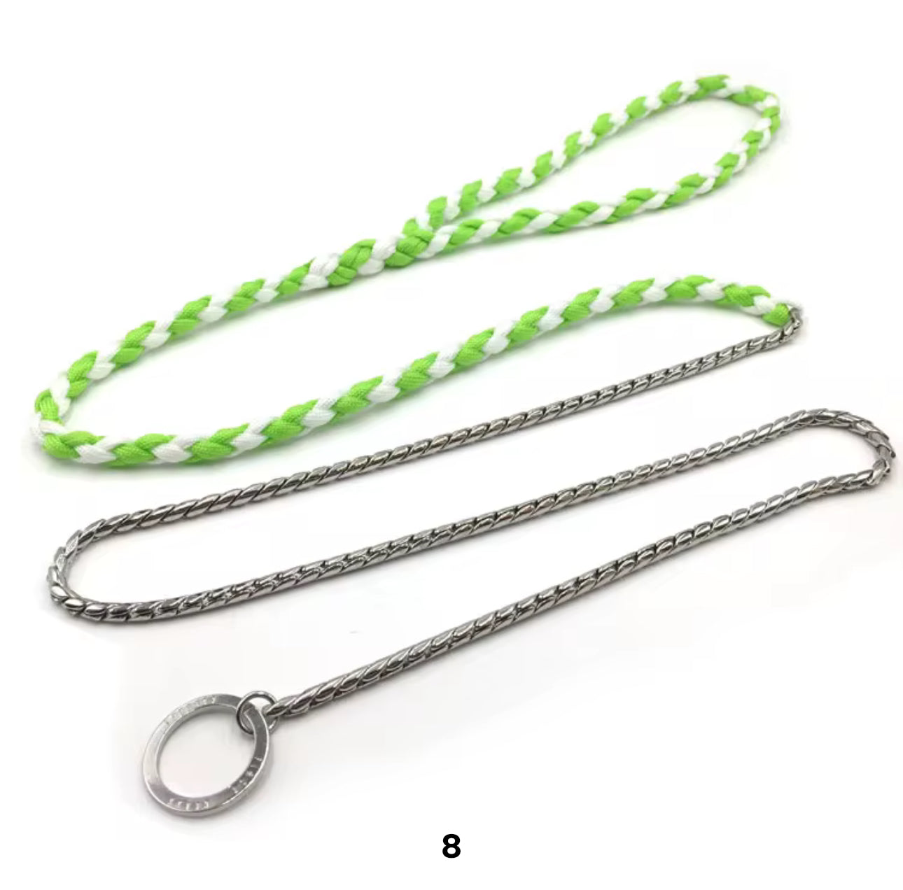 Multicolor Rope Training Leash 50"