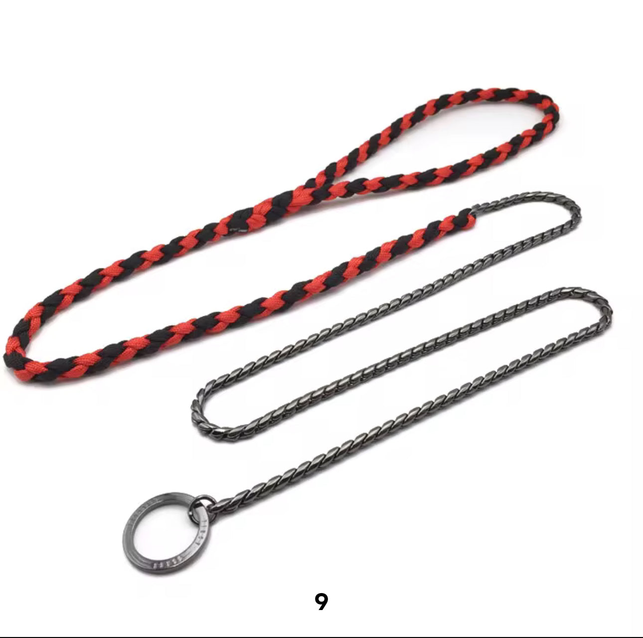 Multicolor Rope Training Leash 50"