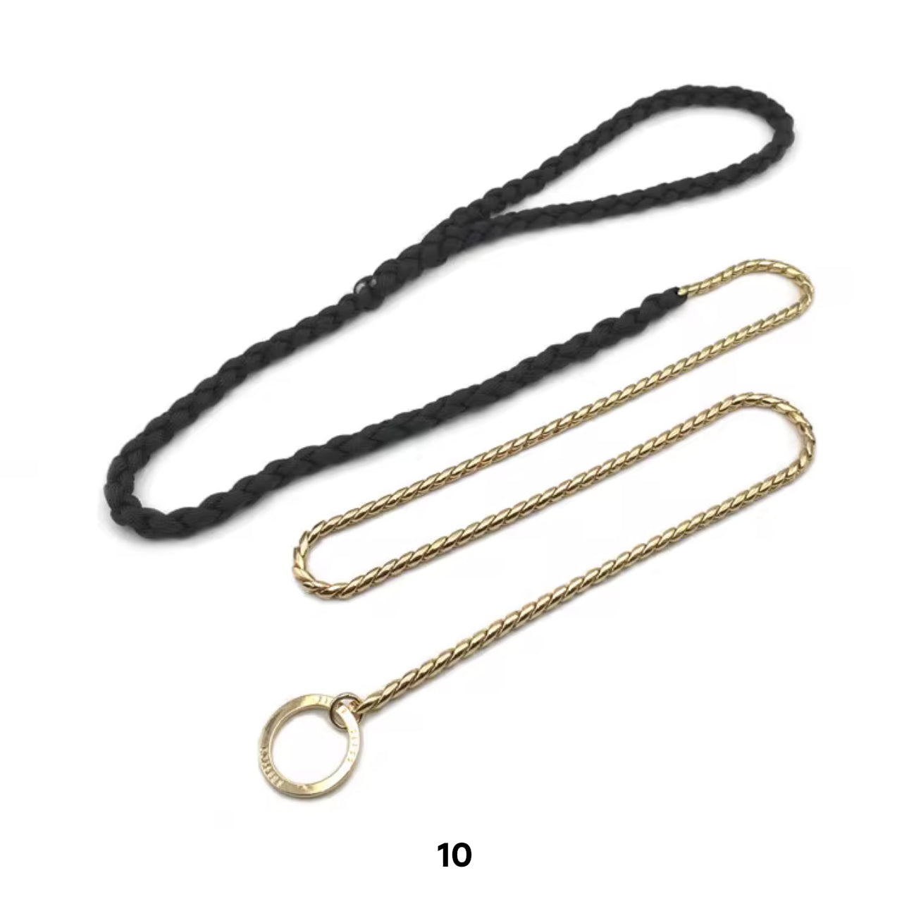 Multicolor Rope Training Leash 50"
