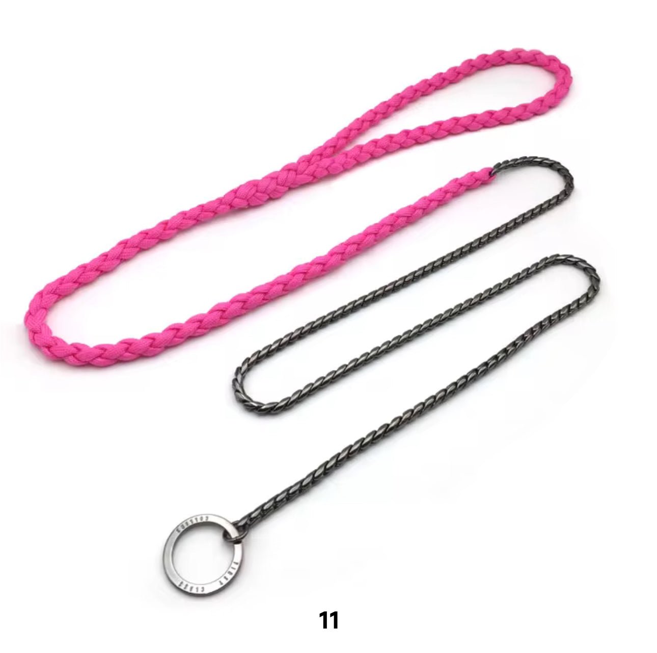 Multicolor Rope Training Leash 50"