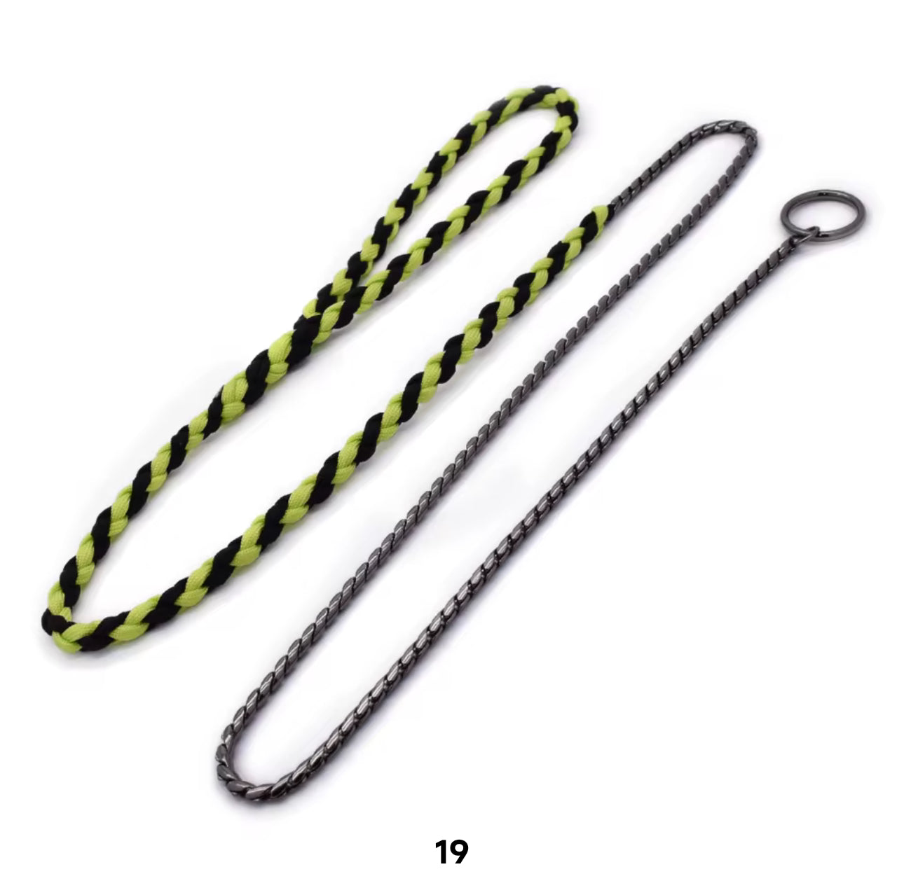 Multicolor Rope Training Leash 50"