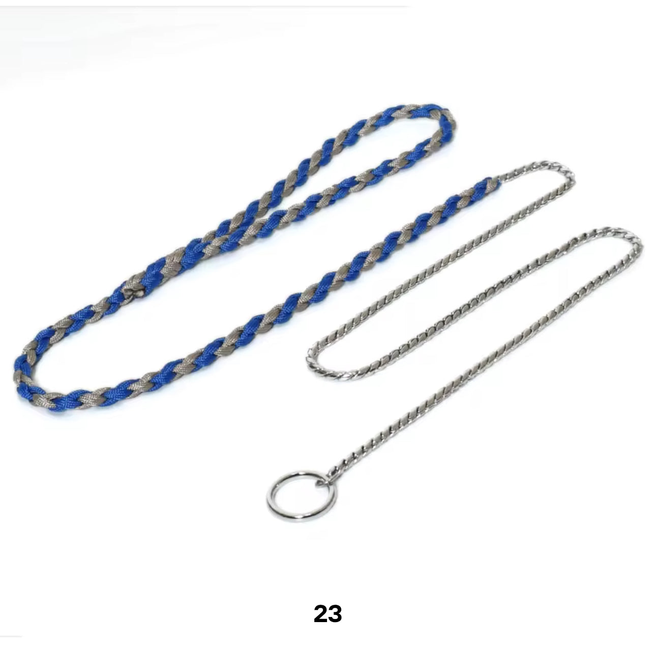 Multicolor Rope Training Leash 50"