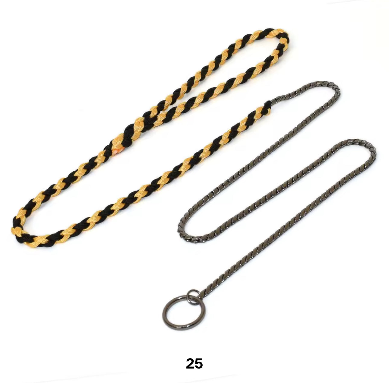 Multicolor Rope Training Leash 50"