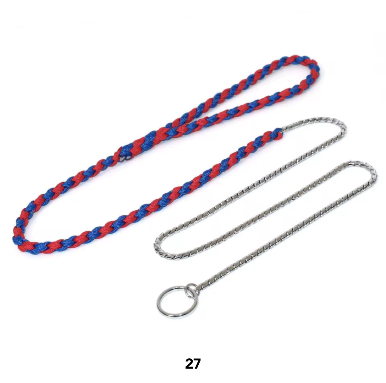 Multicolor Rope Training Leash 50"