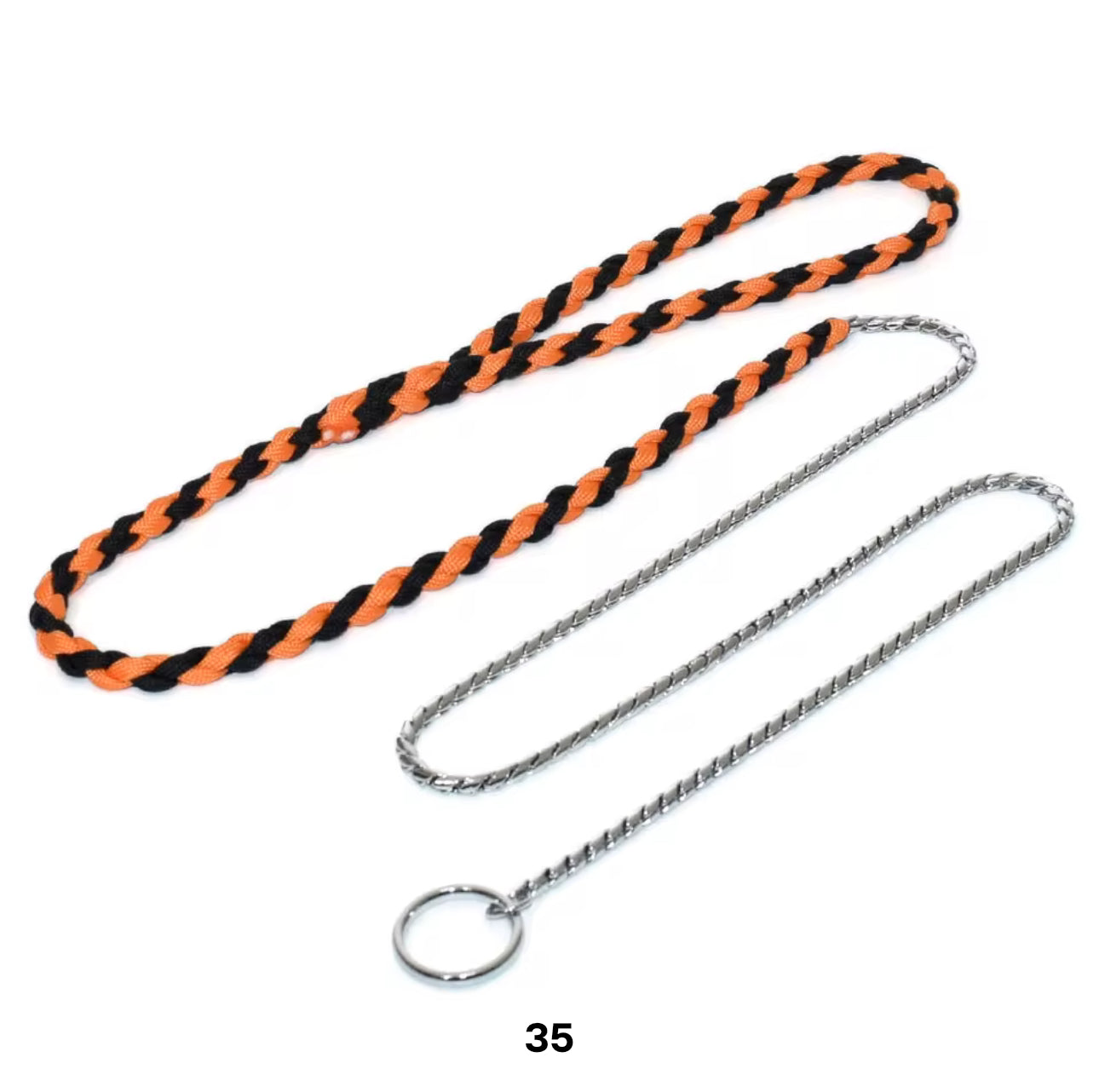 Multicolor Rope Training Leash 50"