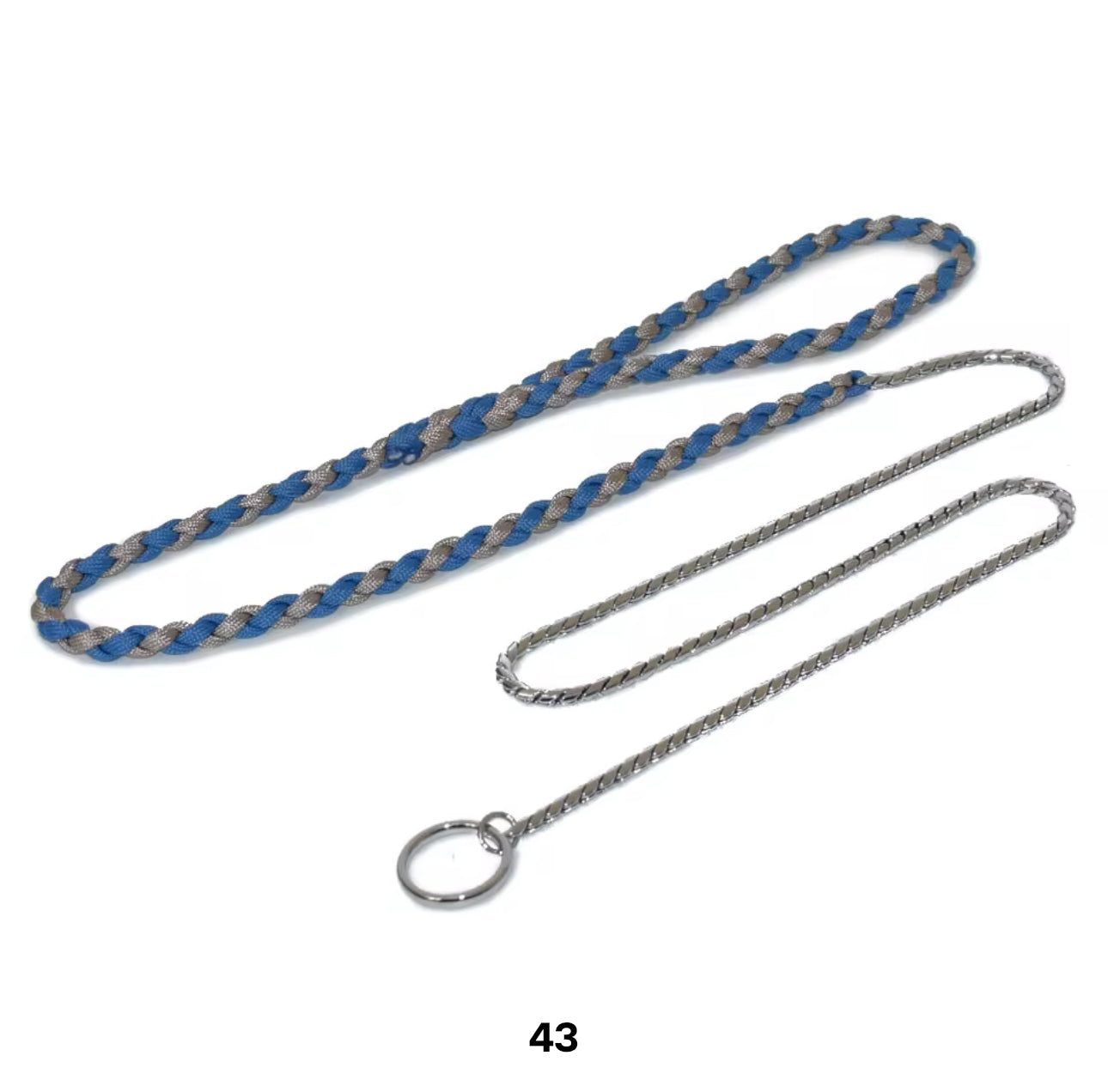 Multicolor Rope Training Leash 50"
