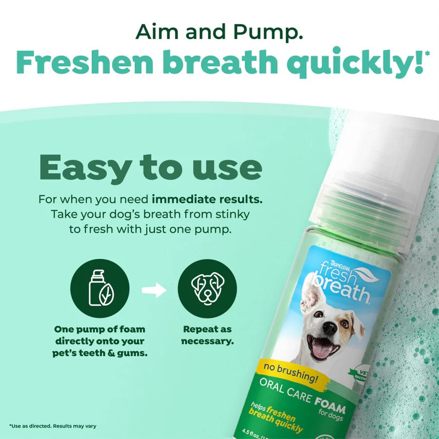 ORAL CARE FOAM FOR DOGS 4.5oz