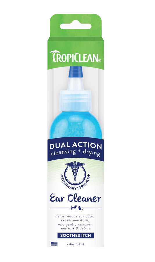 TROPICLEAN DUAL ACTION EAR CLEANER FOR PETS