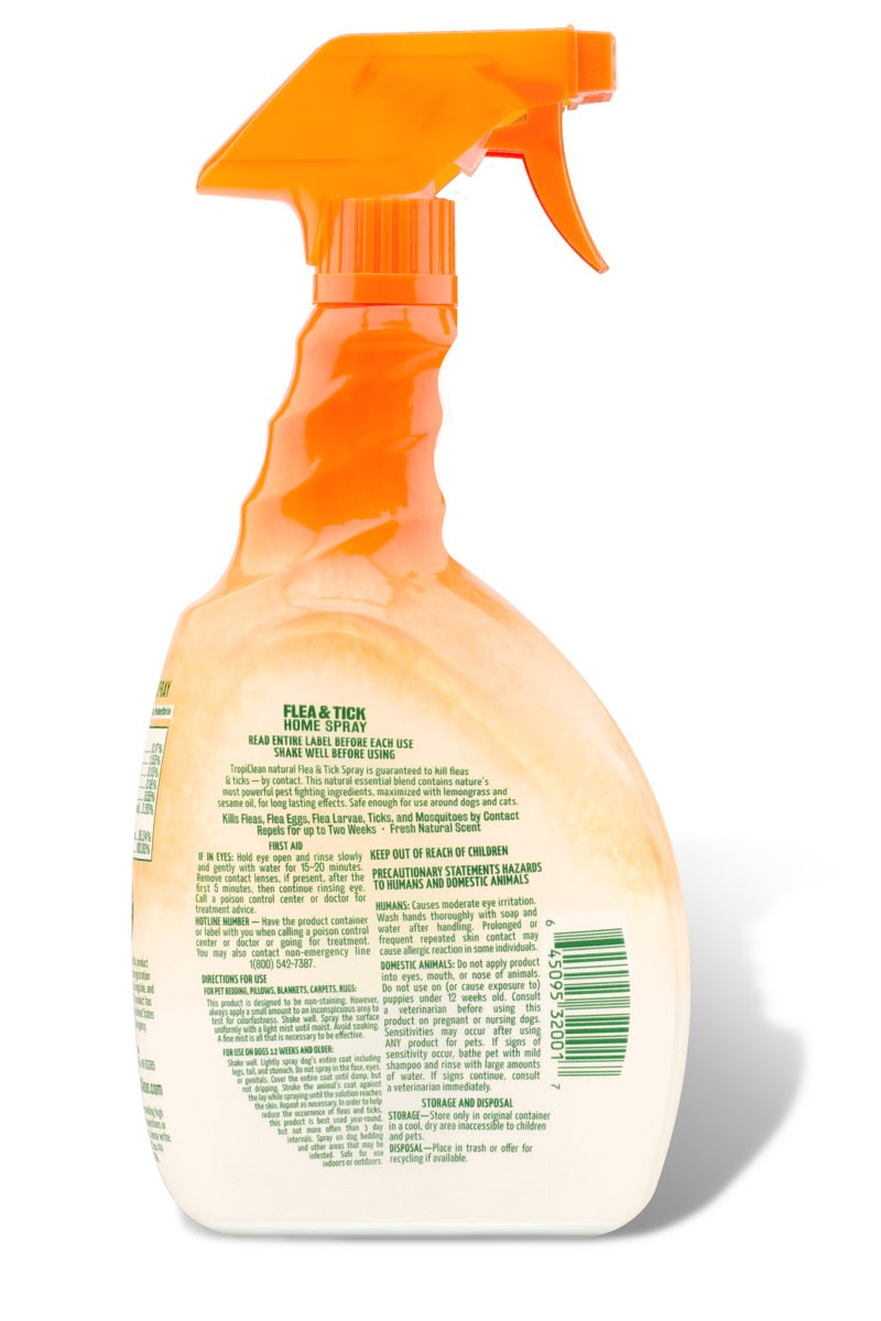 NATURAL* FLEA + TICK HOME + DOG SPRAY