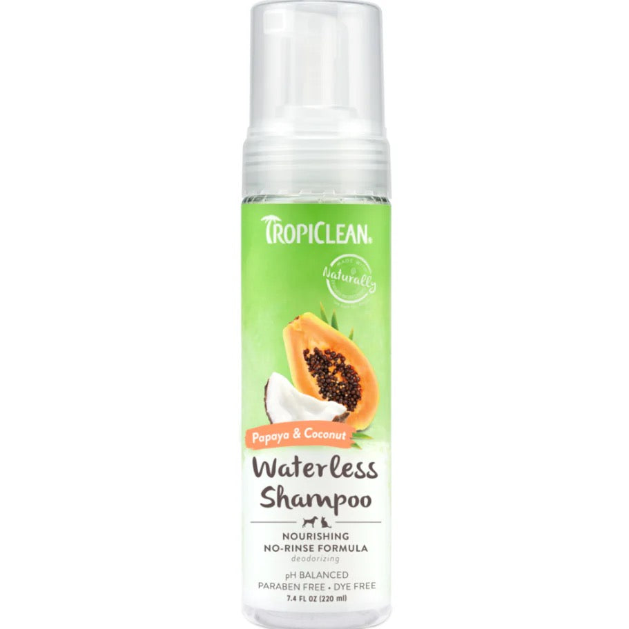 PAPAYA AND COCONUT FOAMING WATERLESS SHAMPOO for Pets