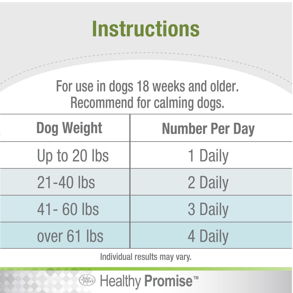 Healthy Promise Calming Chews For Dogs