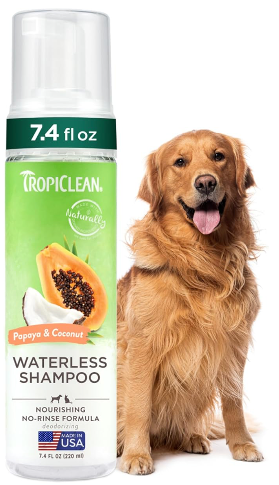 PAPAYA AND COCONUT FOAMING WATERLESS SHAMPOO for Pets