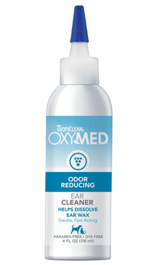 TROPICLEAN OXYMED EAR CLEANER FOR DOGS AND CATS