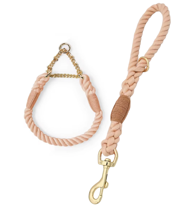 ⭐️NEW ITEM⭐️ BRAIDED DOG LEASH AND COLLAR SET