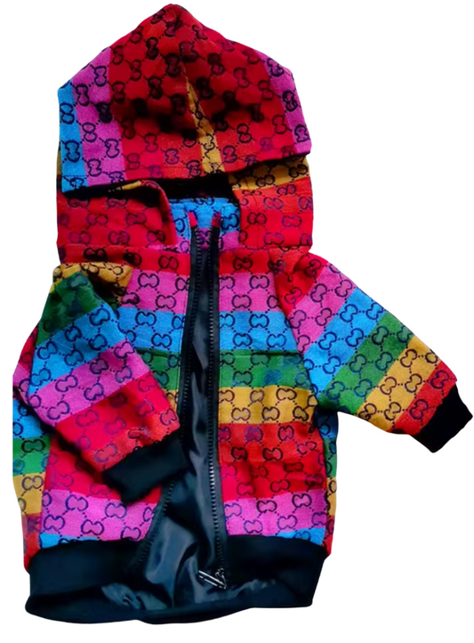 LUXURY COLORFUL PET JACKET